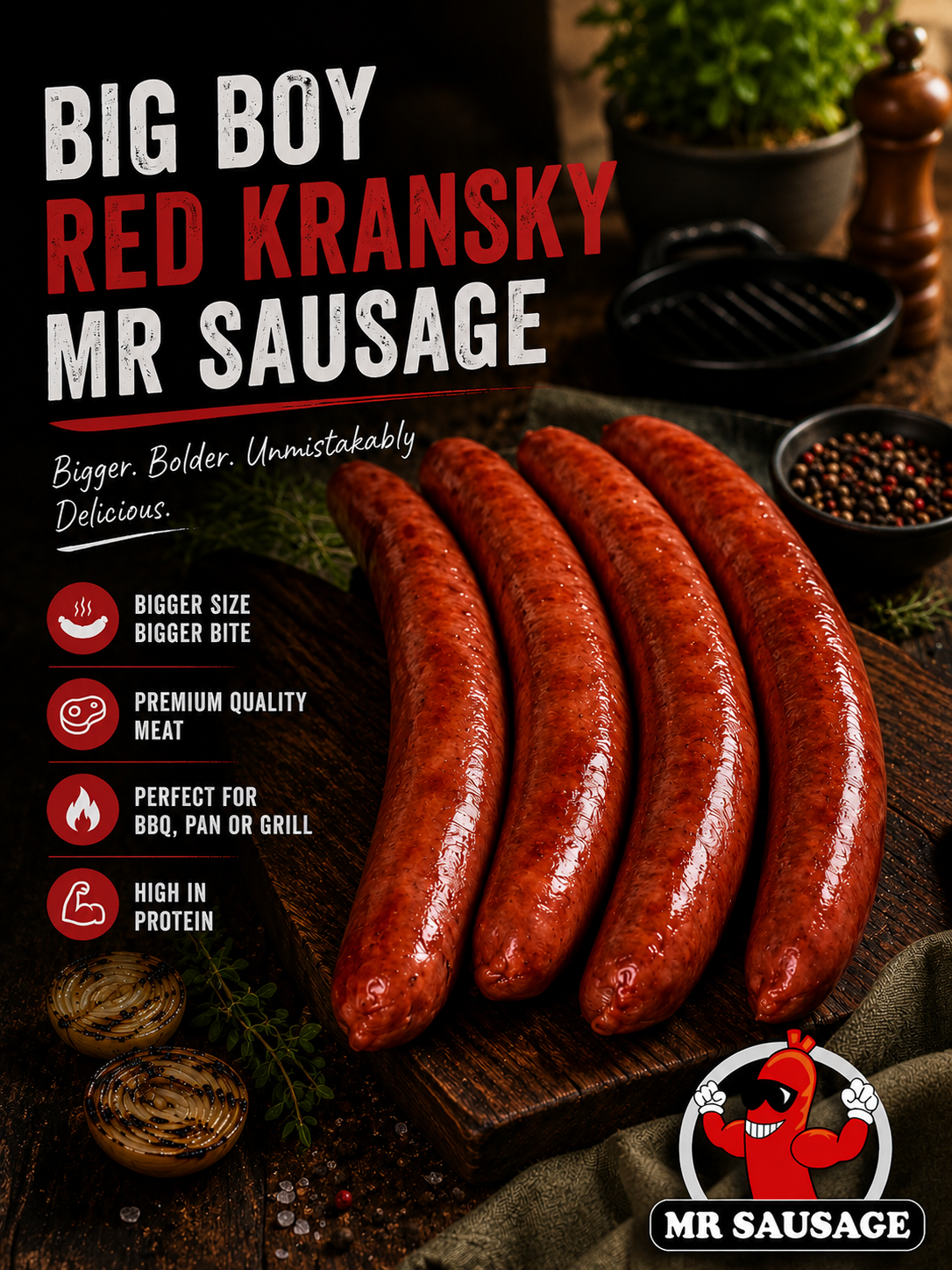 J. Kransky 1kg Pack -$17.00