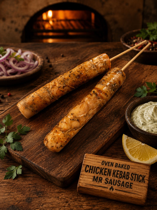 A. Chicken Kebab - Oven baked (pre-cooked) 6 Pack - Frozen